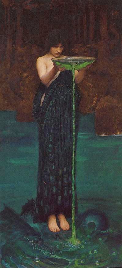 Circe invidiosa di John William WATERHOUSE