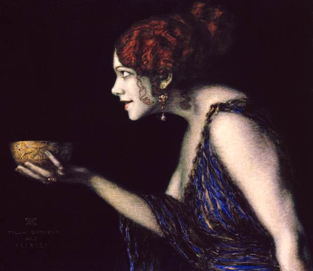 Tilla Durieux vestita da Circe, Franz von Stuck, 1913, Alte Nationalgalerie di Berlino