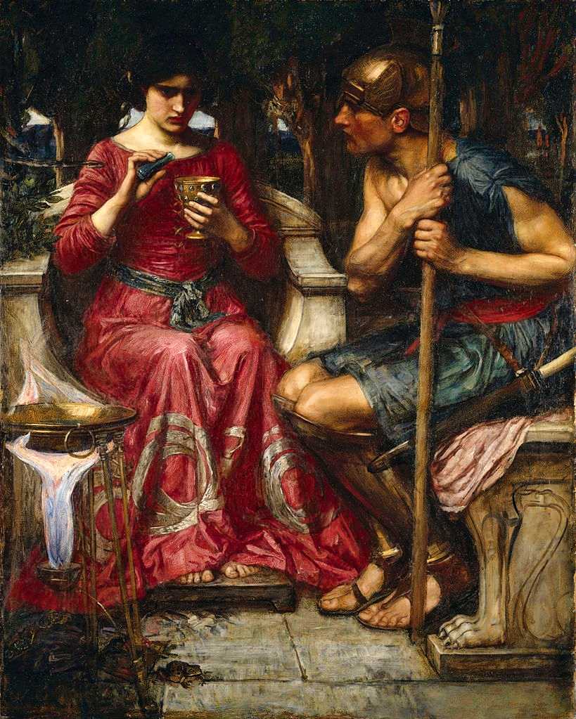 Medea e Giasone,  John William Waterhouse, 1907, collezione privata.