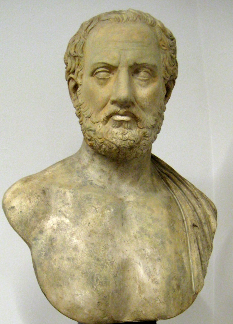 Busto di Tucidide, Museo Puškin delle belle arti, Mosca.