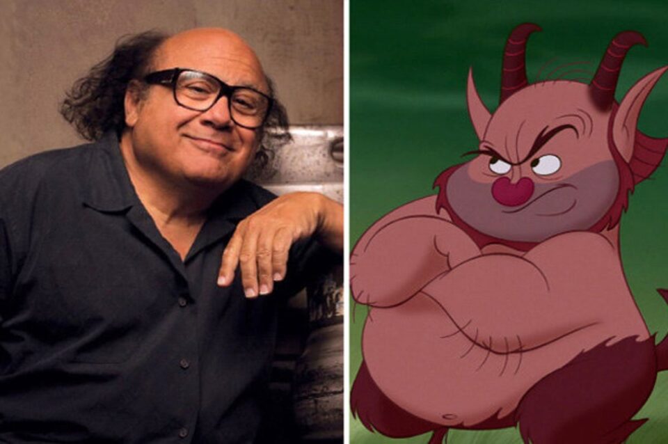 Filottete nel film Disney e la sua voce Danny De Vito