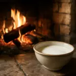 Perché si usavano ciotole di latte vicino al camino? Una pratica protettiva dimenticata ma efficace
