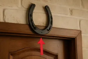 Perché si appendono i ferri di cavallo sopra la porta? L’errore che ne annulla l’efficacia