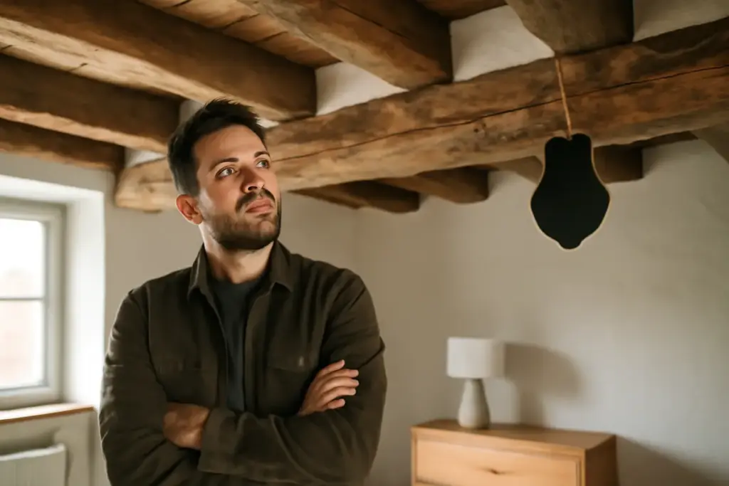 Si dice che le travi in legno debbano essere lasciate visibili: una leggenda che protegge davvero?