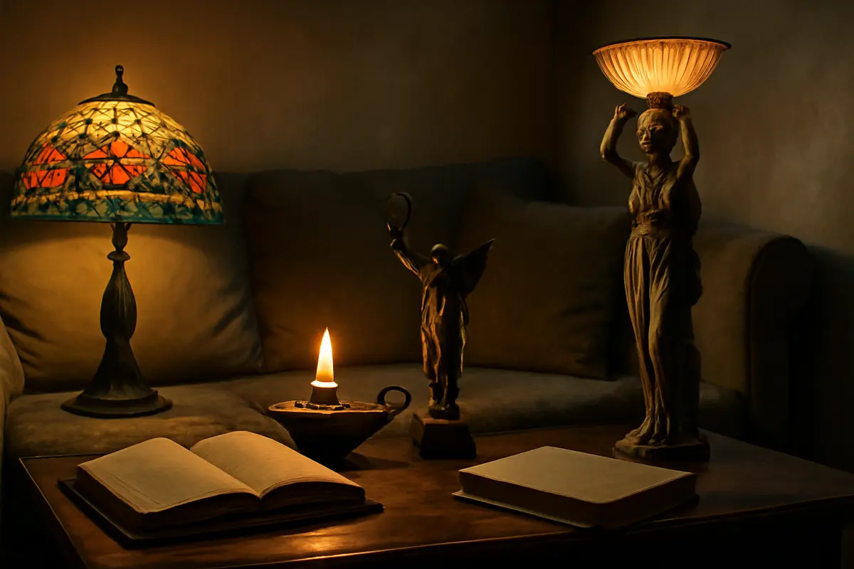 Lampade e illuminazione nei racconti mitologici: come ricreare atmosfere benefiche a casa propria